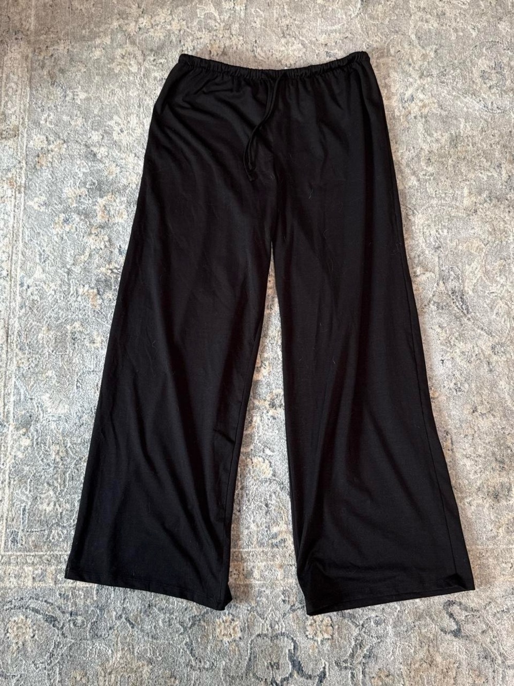 H&M Divided Black Wide-Leg Pants